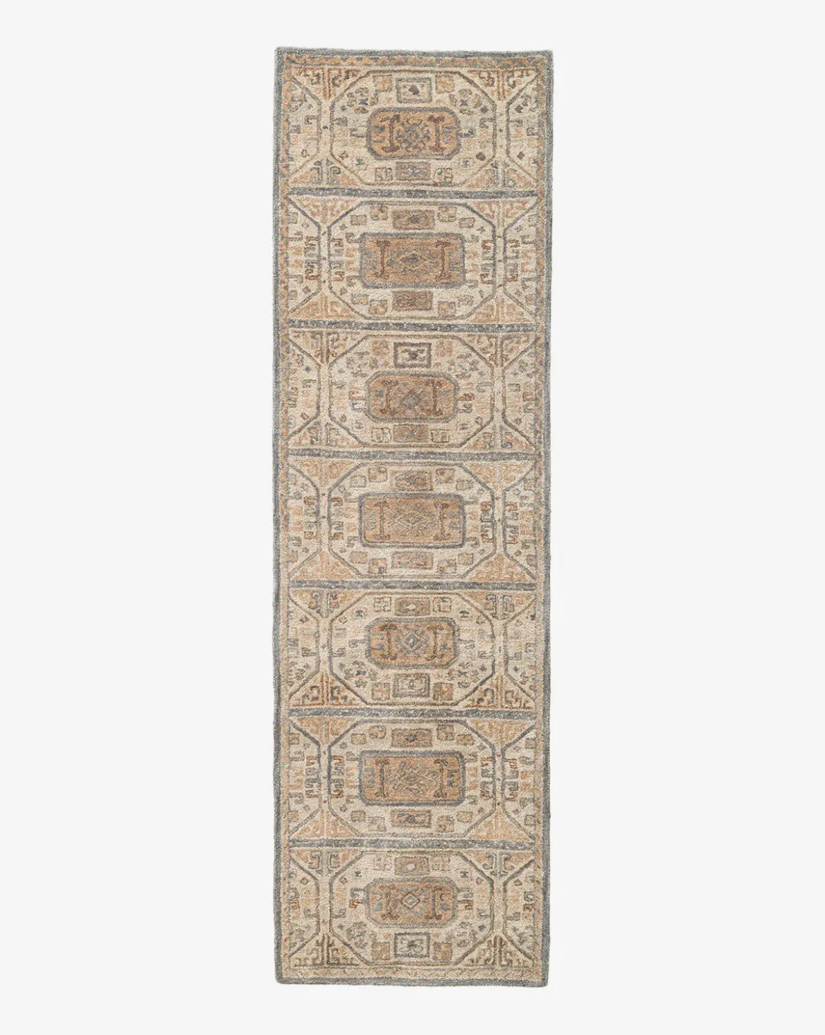 Ellington Blue Hand-Tufted Wool Rug