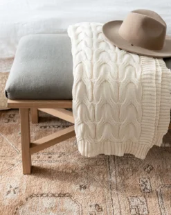 Ellington Fawn Hand-Tufted Wool Rug
