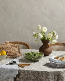 Estelle Block Print Tablecloth