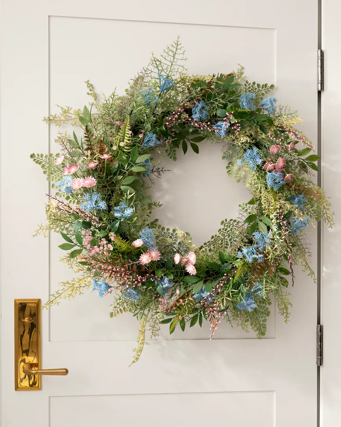 Faux Herbiflora Wreath