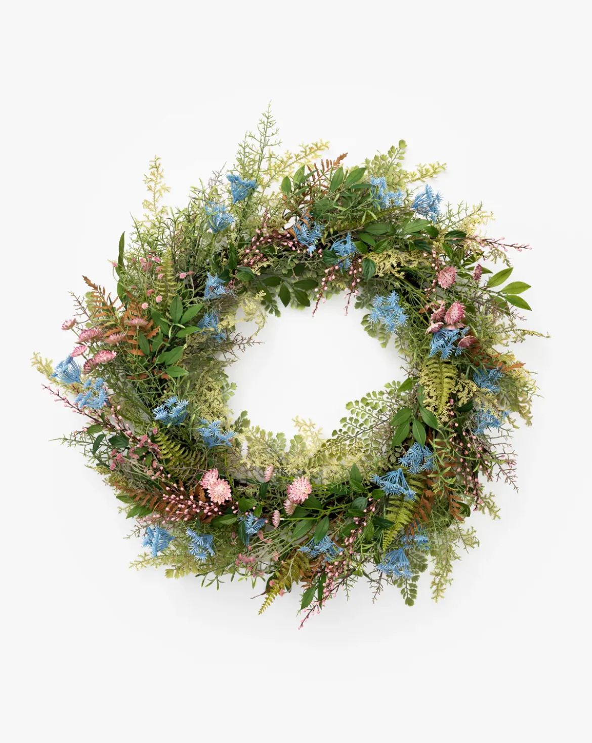 Faux Herbiflora Wreath