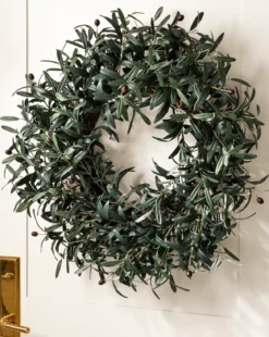 Faux Olive Berry Wreath