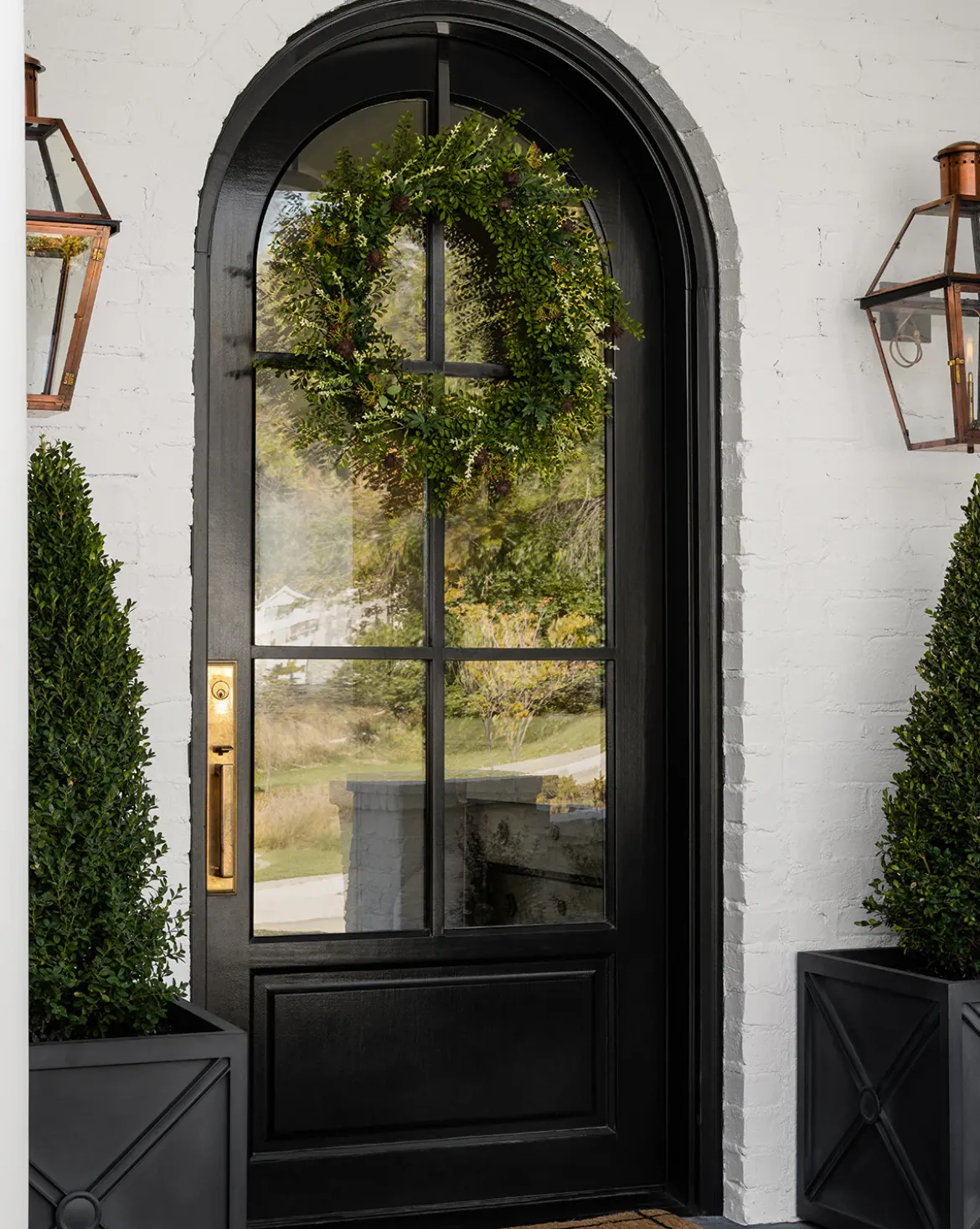 Faux Summerset Wreath