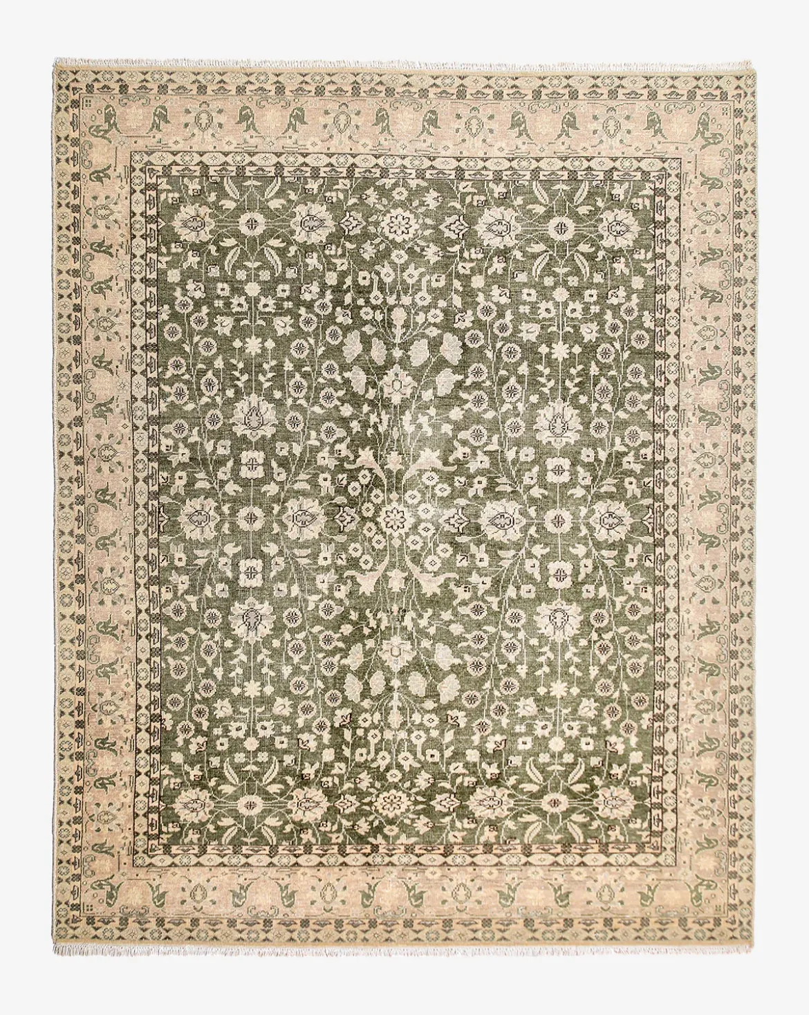 Fernwood Hand-Knotted Wool Rug