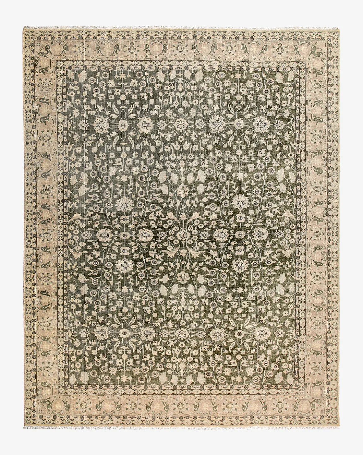 Fernwood Hand-Knotted Wool Rug