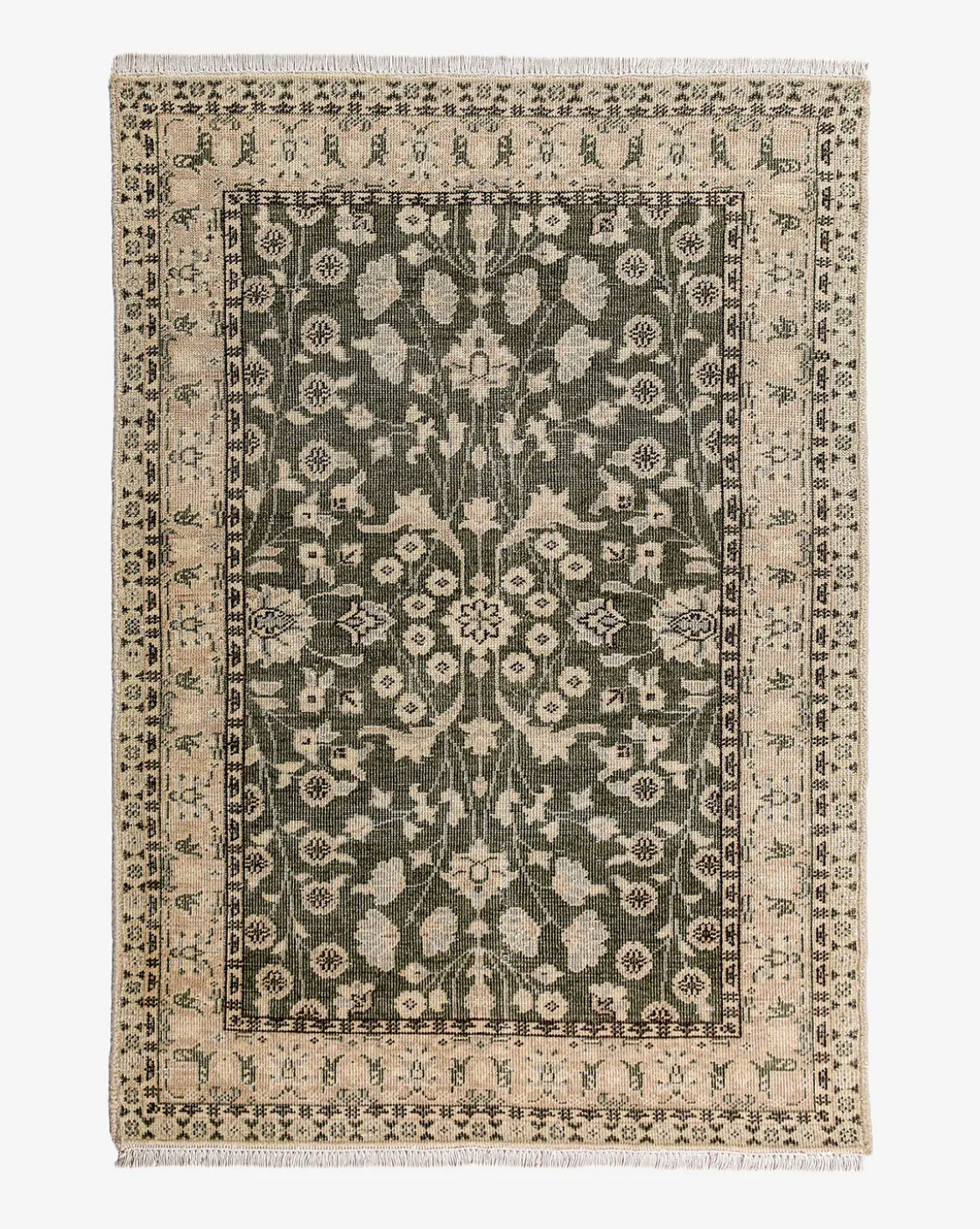 Fernwood Hand-Knotted Wool Rug