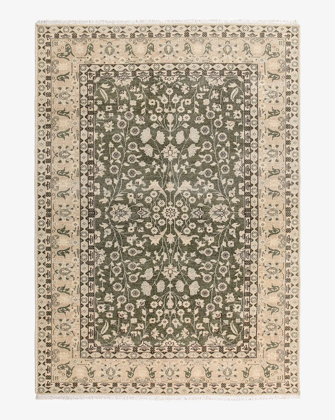 Fernwood Hand-Knotted Wool Rug
