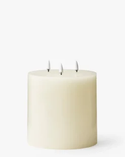 Flameless Pillar Candle