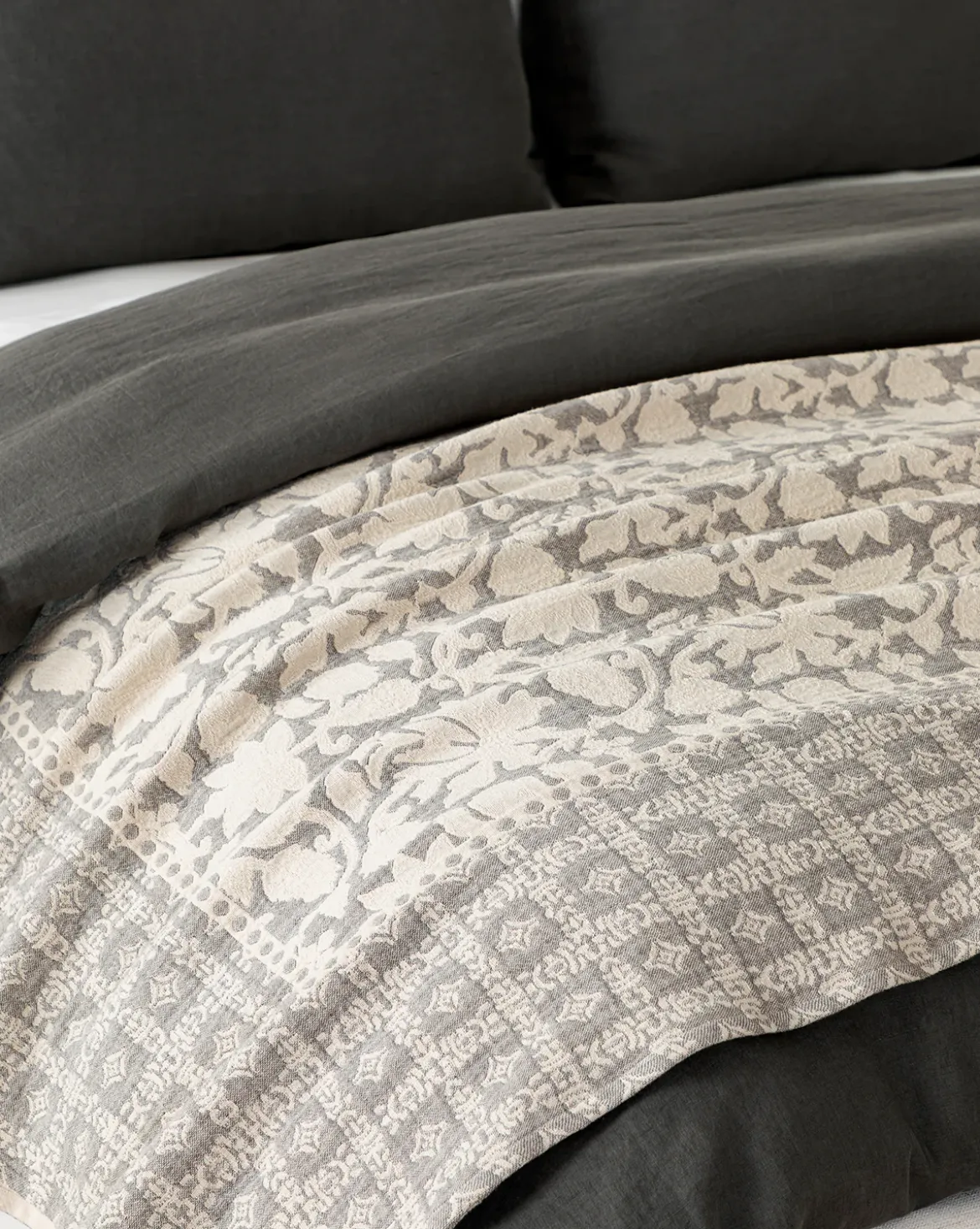 Floral Matelasse Coverlet