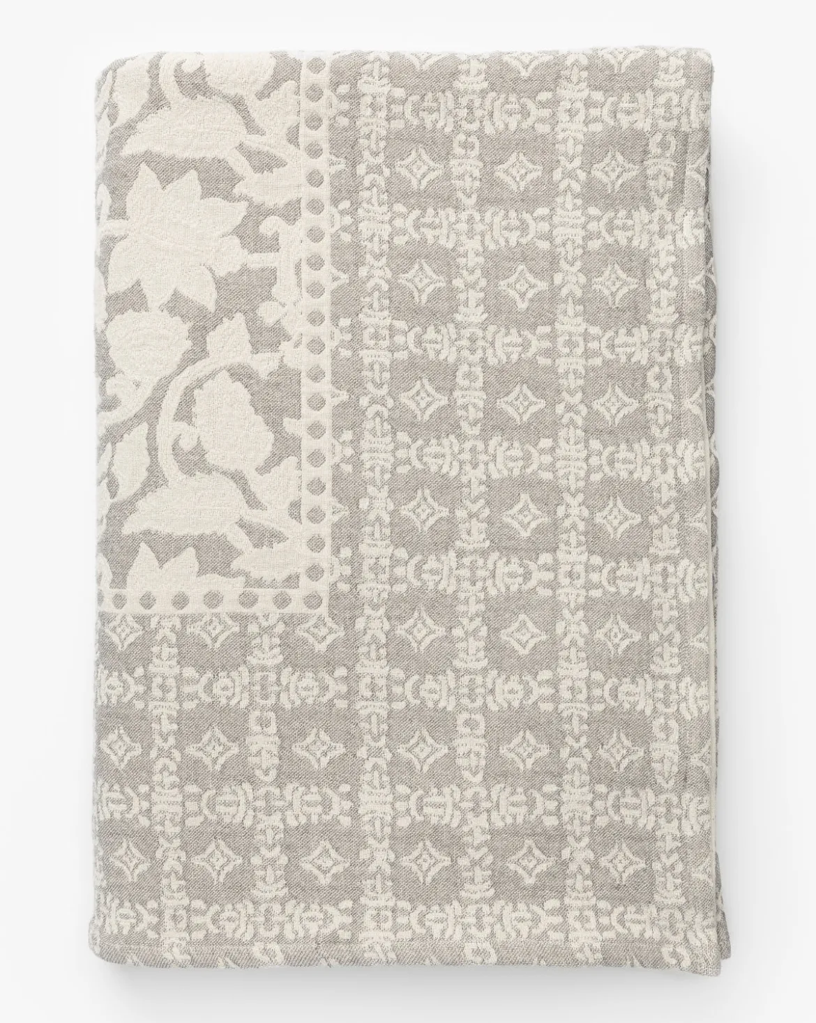 Floral Matelasse Coverlet