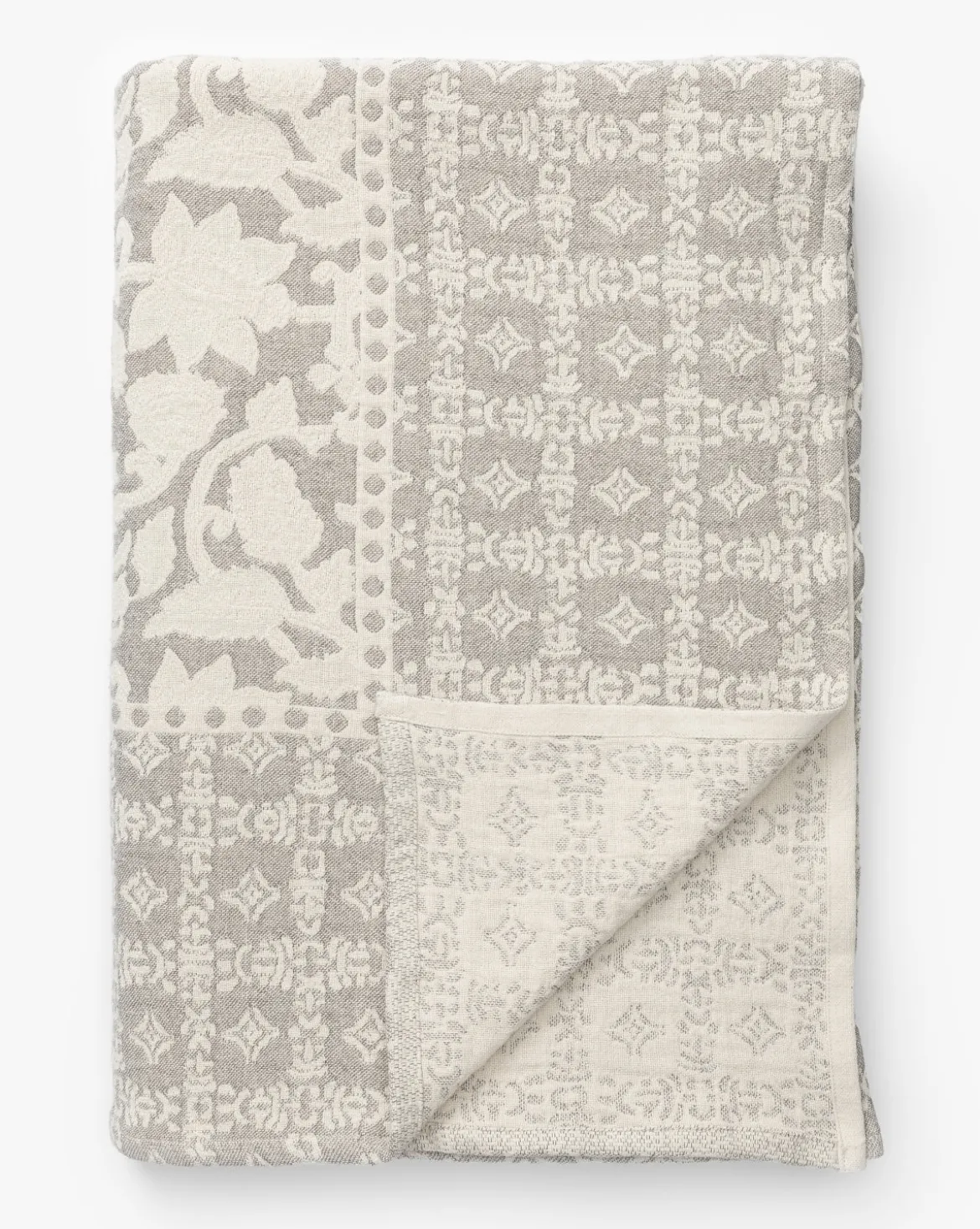 Floral Matelasse Coverlet