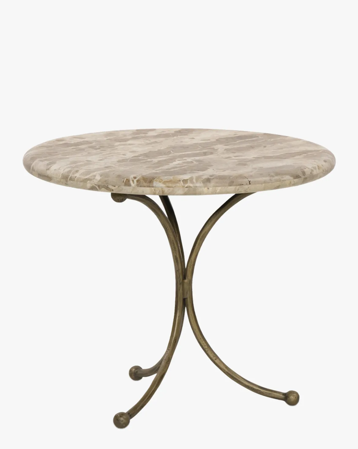 Fossil Marble End Table