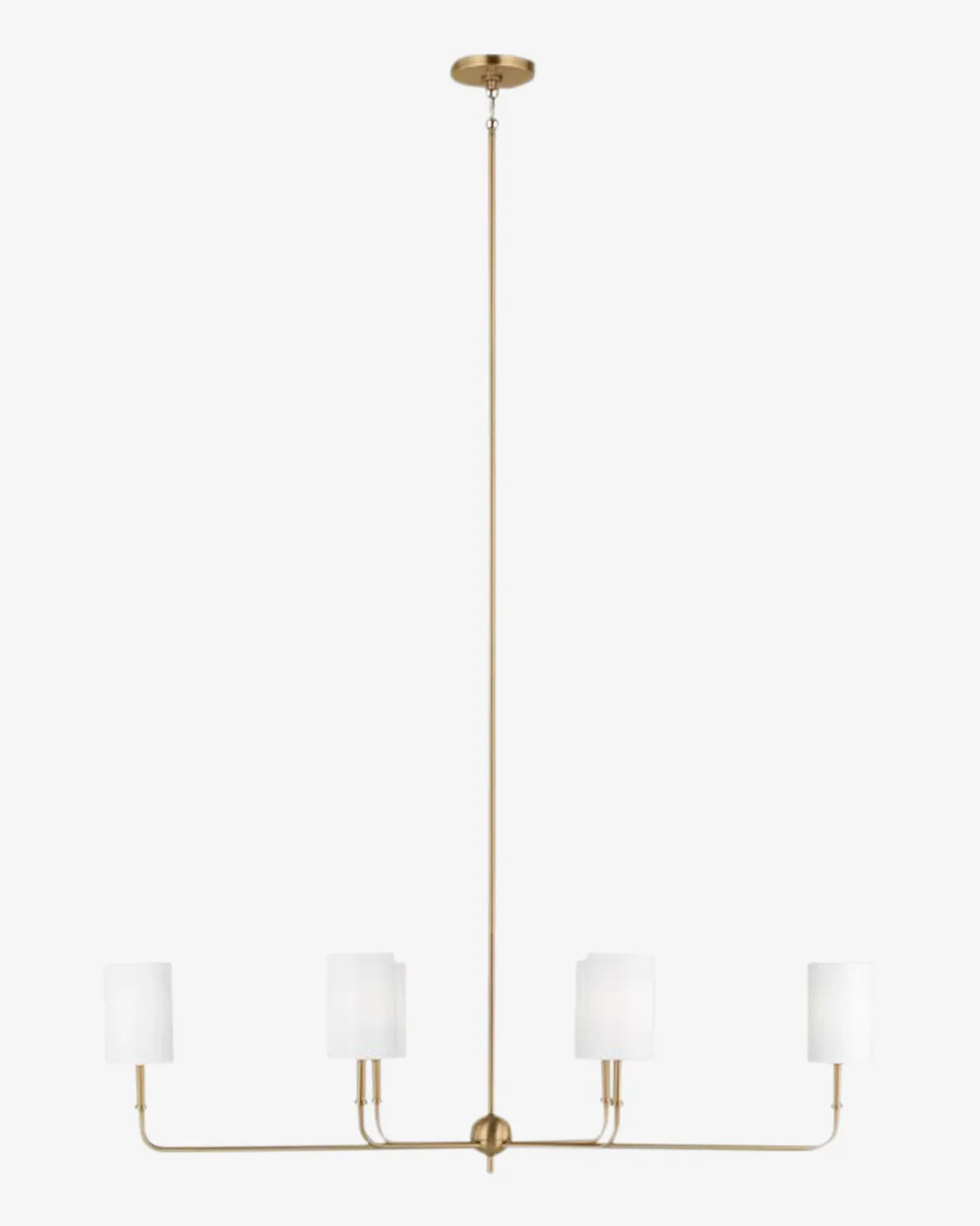 Foxdale Six Light Linear Chandelier