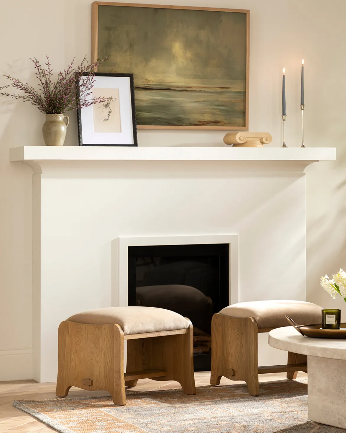 Gable Ottoman