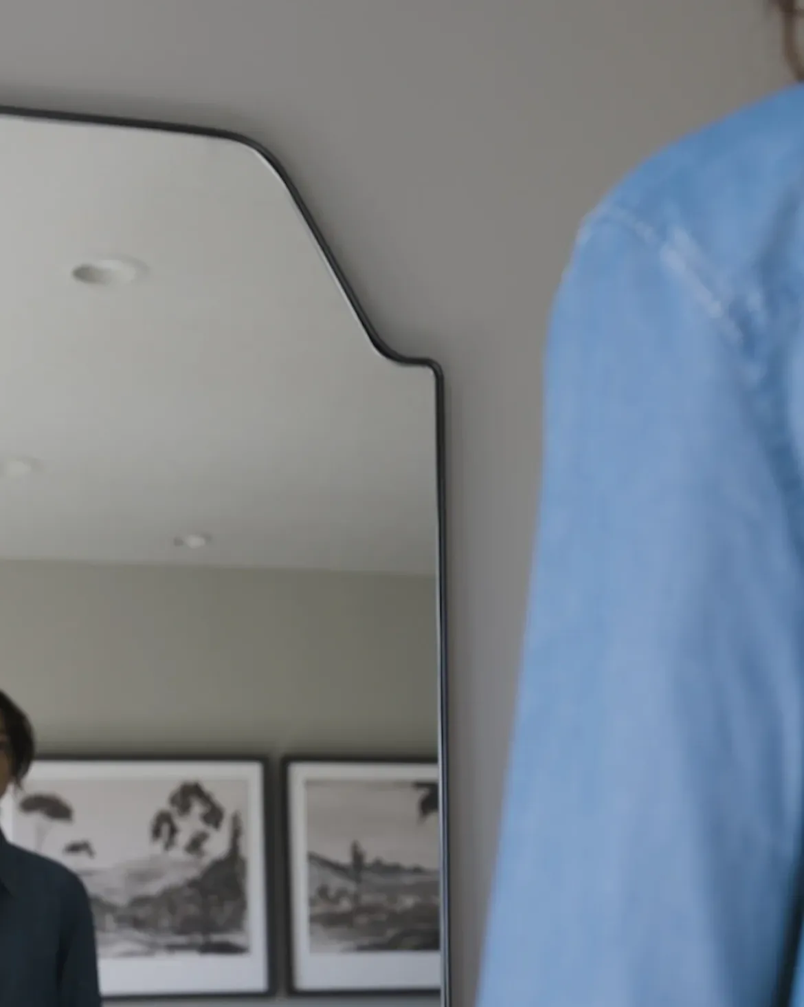 Giles Floor Mirror