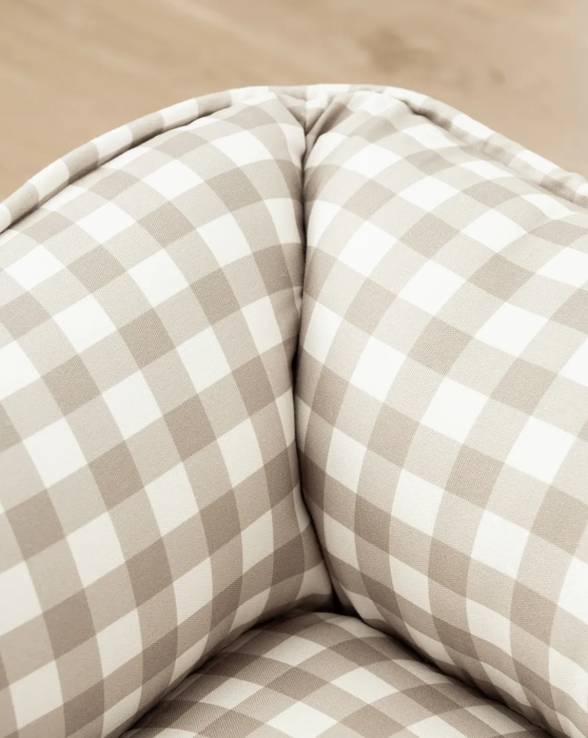 Gingham Kids Chair