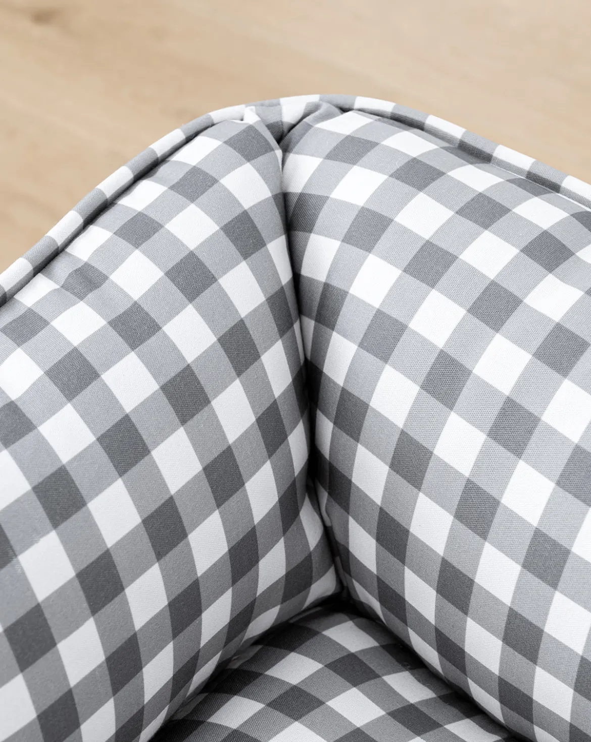 Gingham Kids Chair
