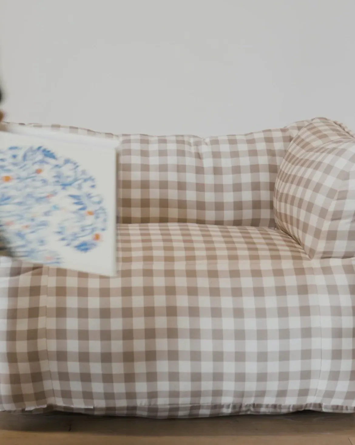 Gingham Kids Chair
