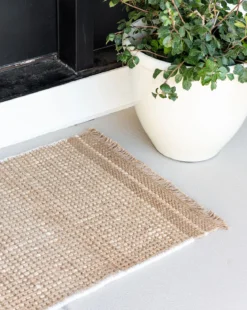 Girona Natural Handwoven Jute Rug