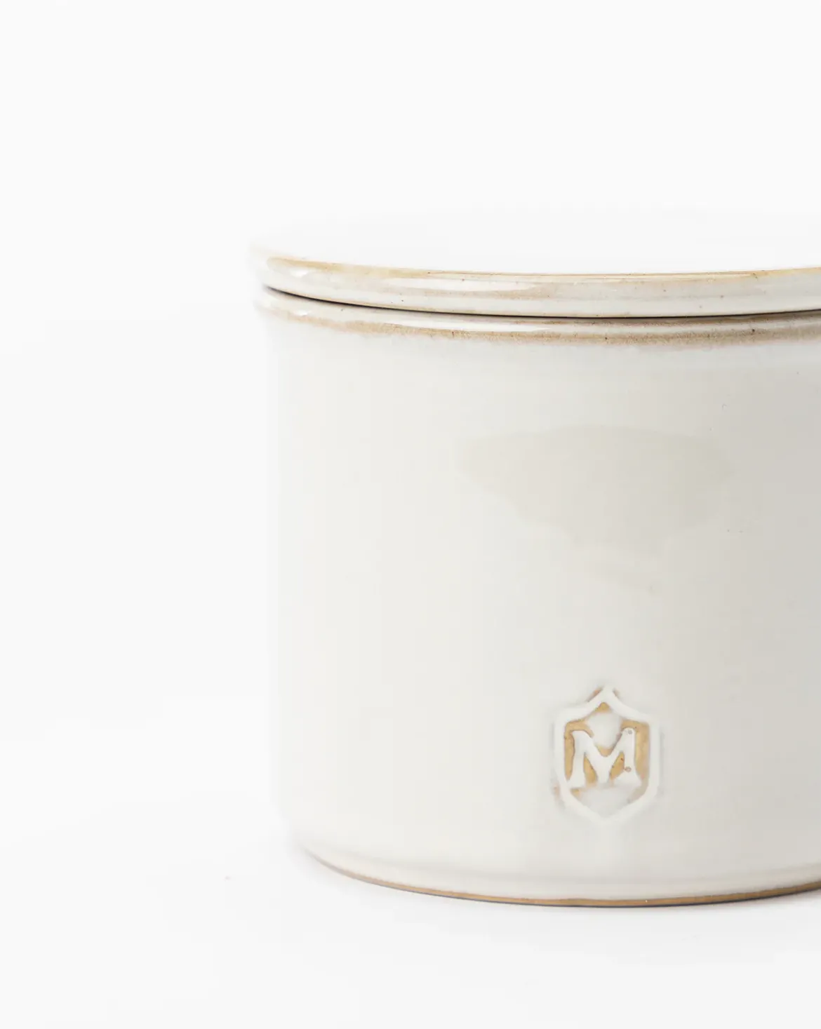 Glazed Stoneware Salt Cellar
