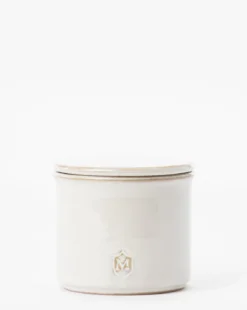 Glazed Stoneware Salt Cellar