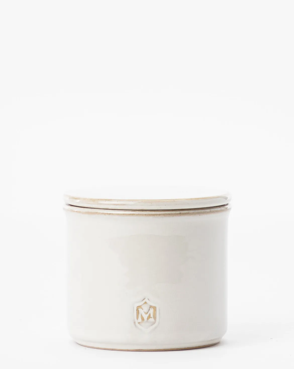 Glazed Stoneware Salt Cellar
