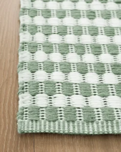 Granada Green Handwoven Indoor/Outdoor Rug