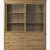 Grand Honey Brown Cabinet