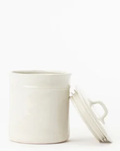 Handled Ceramic Canister