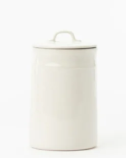 Handled Ceramic Canister