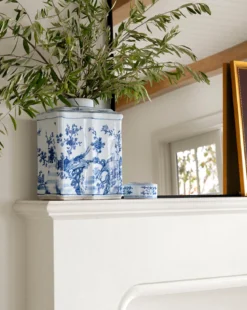 Hand Painted Ginger Jar