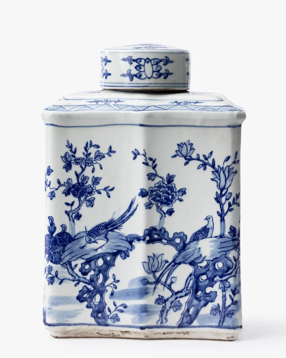 Hand Painted Ginger Jar