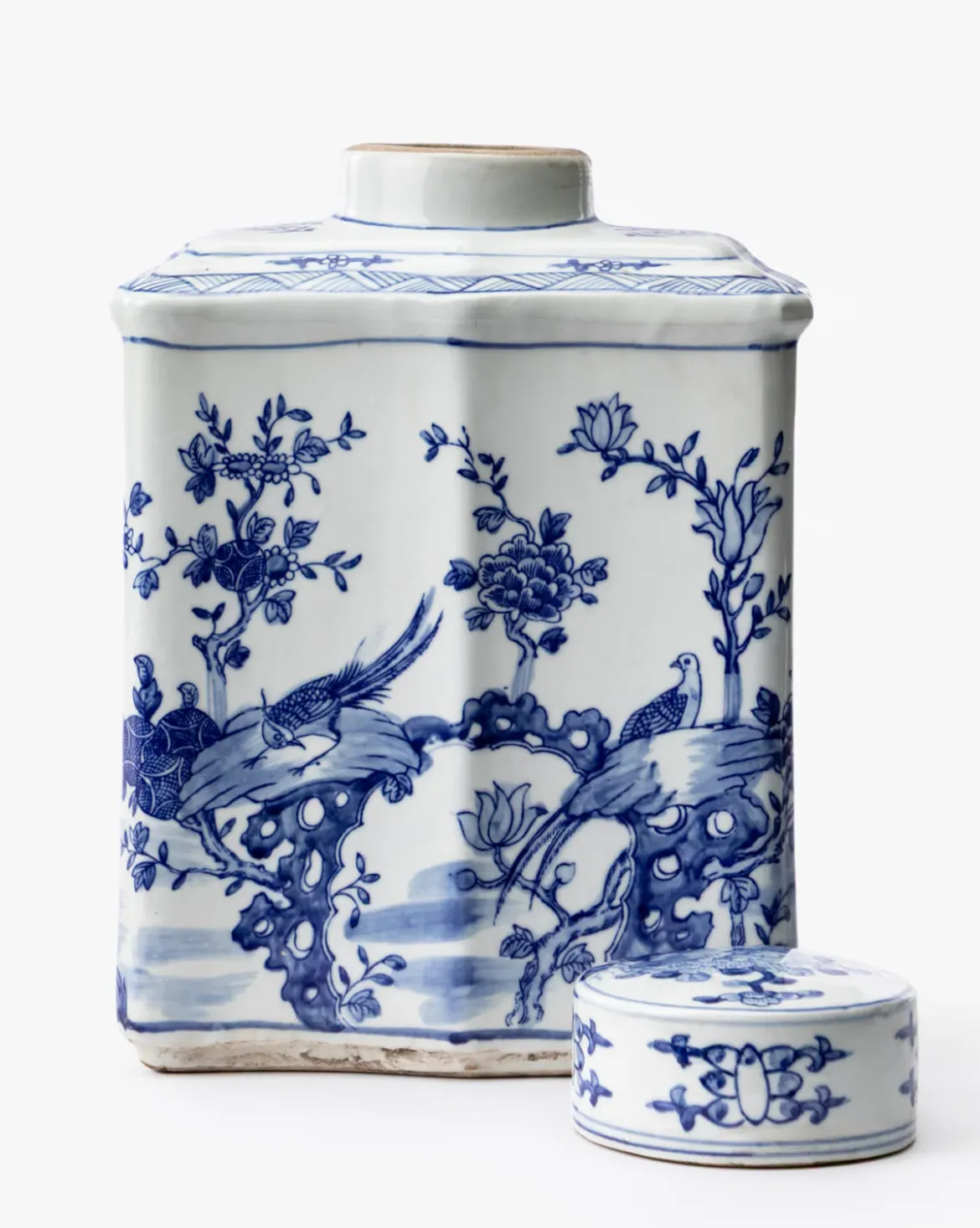 Hand Painted Ginger Jar