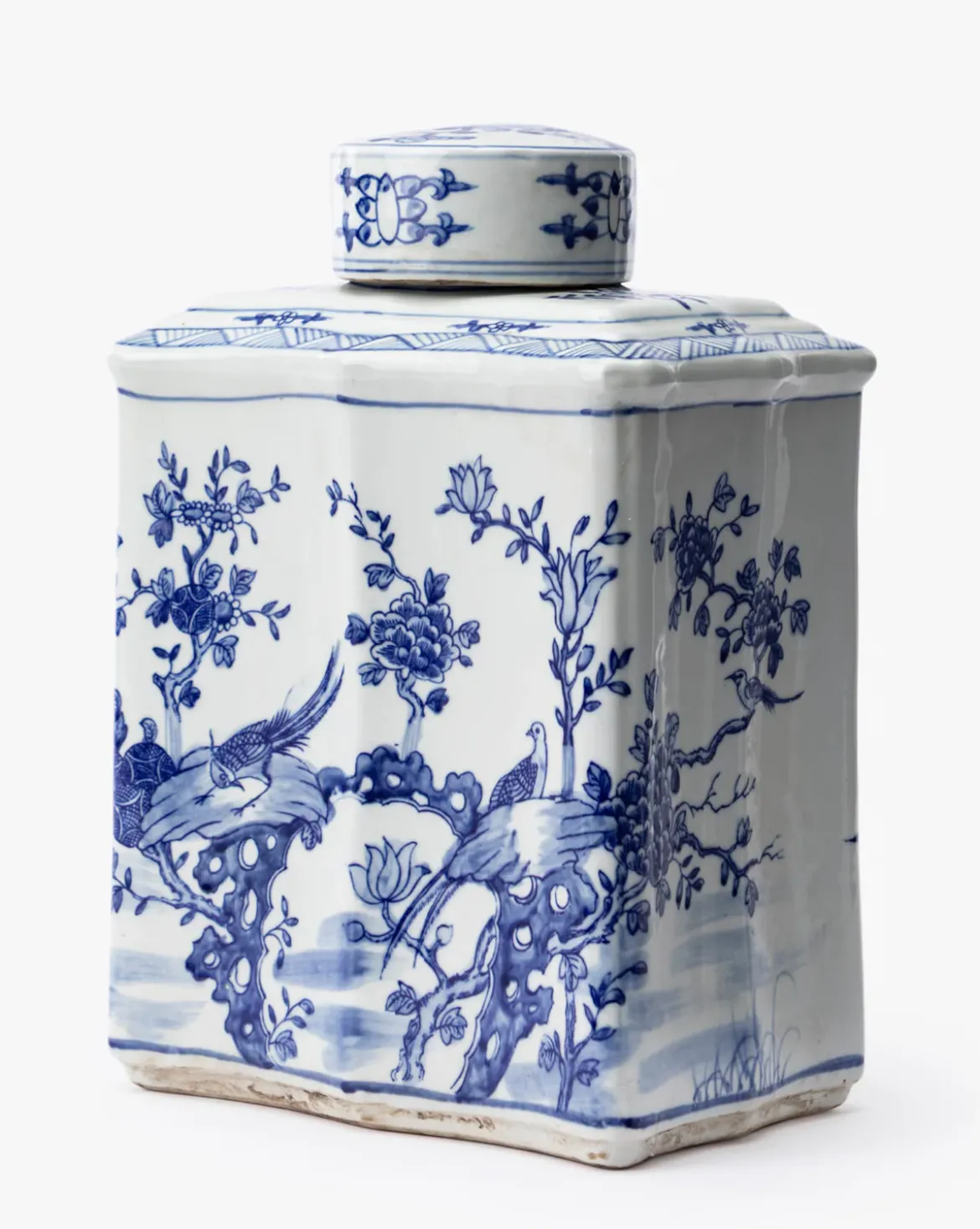 Hand Painted Ginger Jar