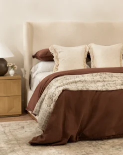 Hendricks Chocolate Cotton Duvet Cover