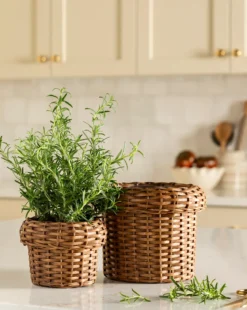 Huger Woven Planter
