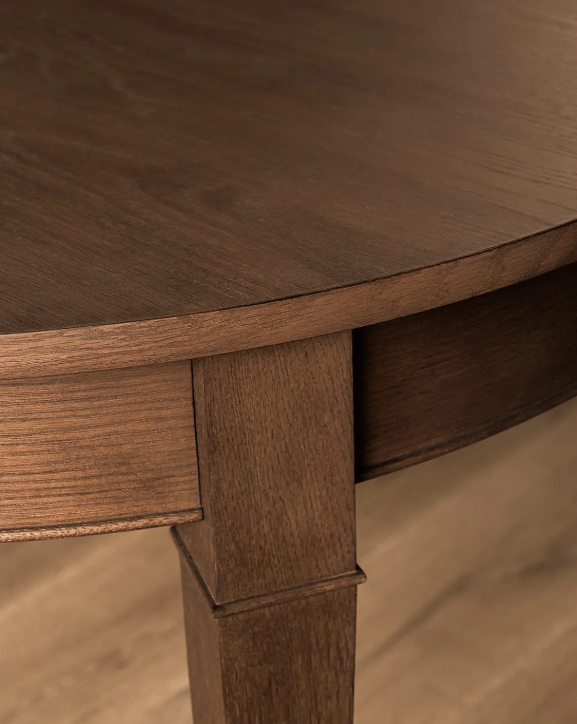 Hughes Oak Extension Dining Table