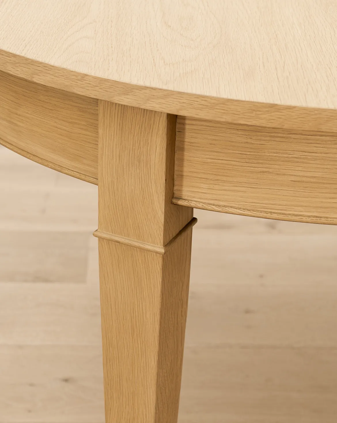 Hughes Oak Extension Dining Table