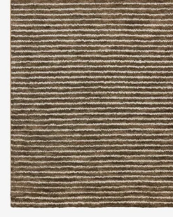Inara Brown Hand-Tufted Wool Rug