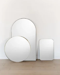 Jace Inset Circle Mirror