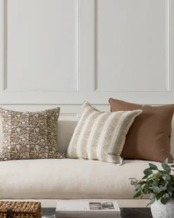 Jentry Block Print Pillow Cover