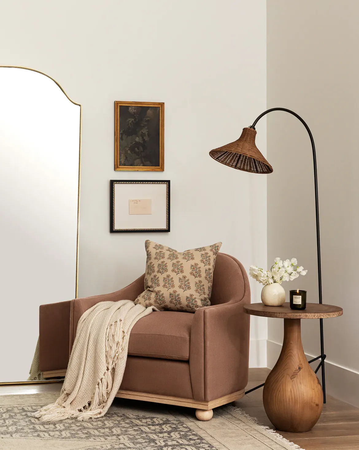 Johanson Woven Floor Lamp