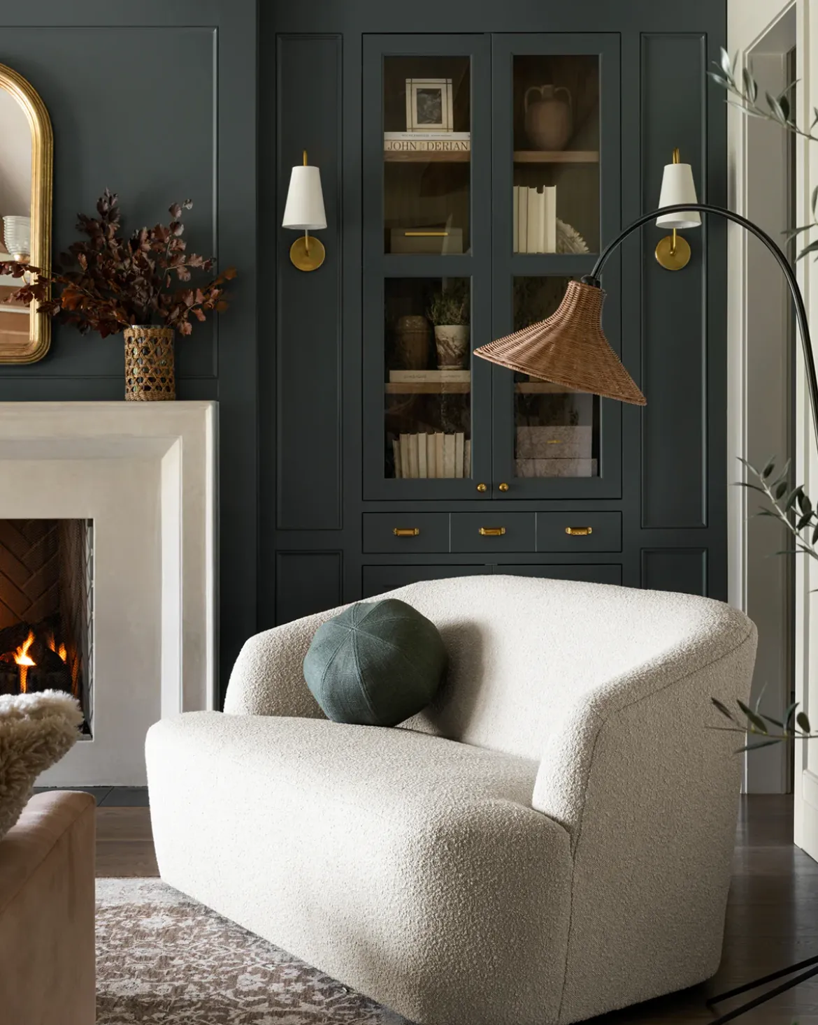 Johanson Woven Floor Lamp