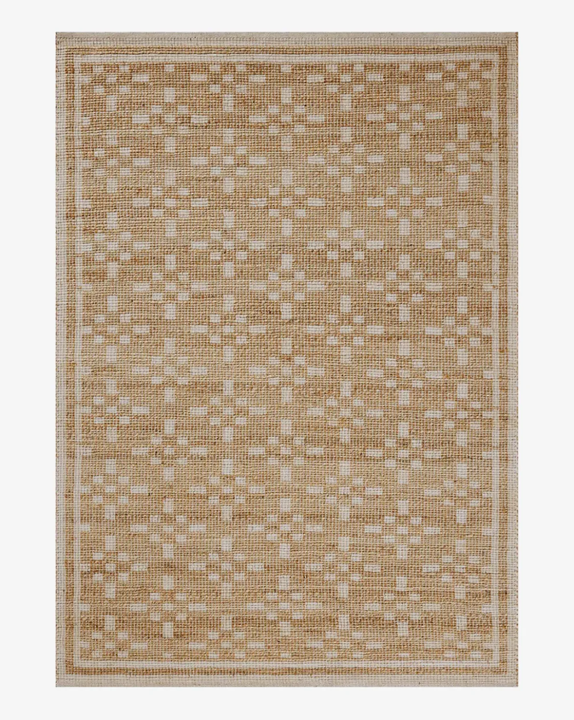 Judy Ivory Jute Rug Collection No. 7