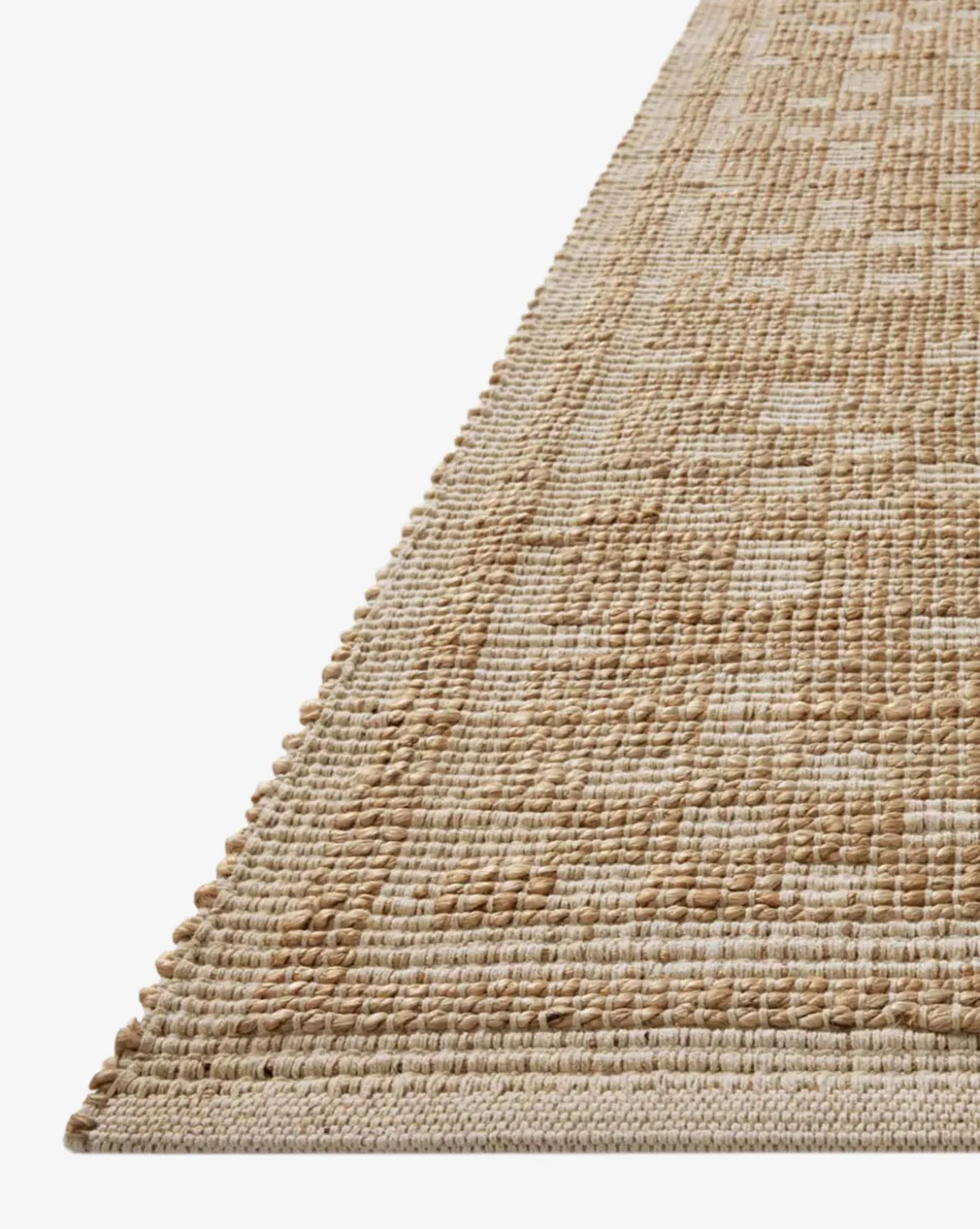 Judy Ivory Jute Rug Collection No. 7