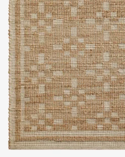 Judy Ivory Jute Rug Collection No. 7