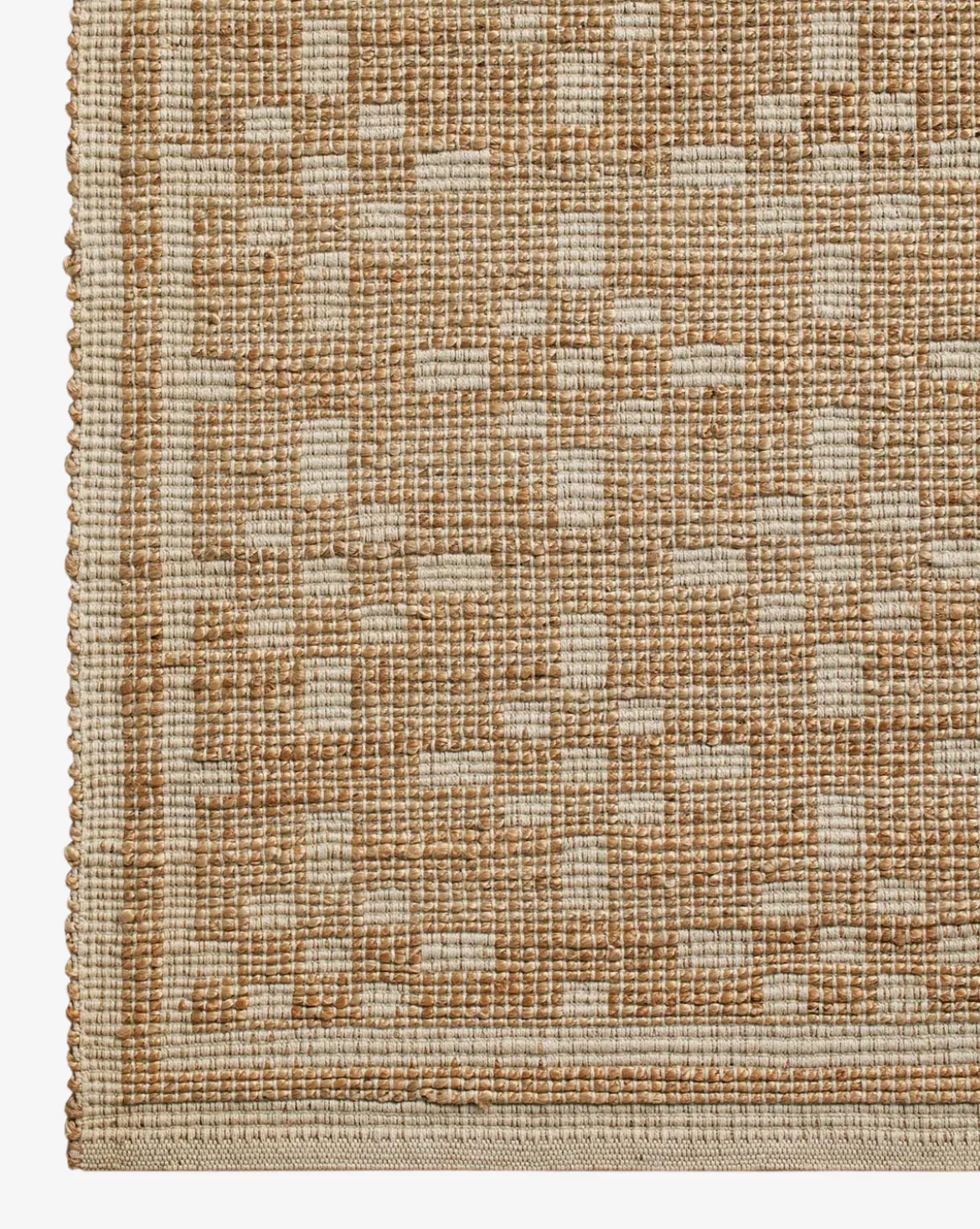 Judy Ivory Jute Rug Collection No. 7
