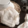 Lace Trim Napkins (Set of 4)