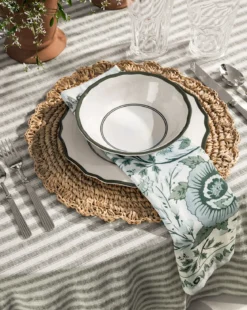 Larkin Stripe Tablecloth