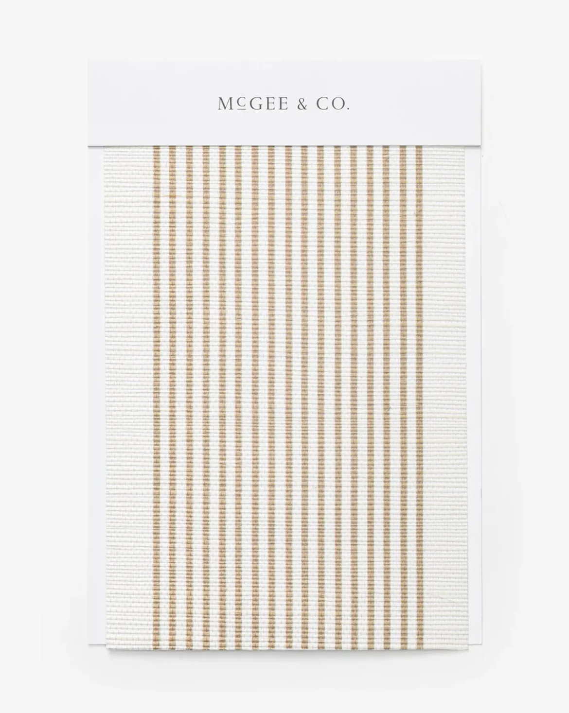 Leah Striped Sisal Wallpaper Swatch